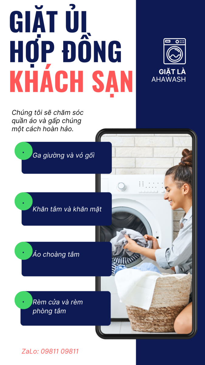 Cung cấp giặt ủi giá sỉ cho Khách Sạn quanh TPHCM Giá Tốt