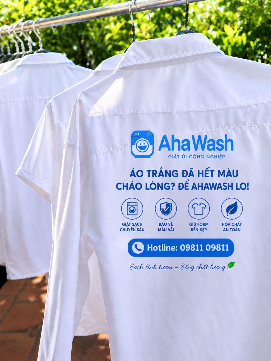 Cách giữ logo và màu đồng phục bền đẹp sau nhiều lần giặt