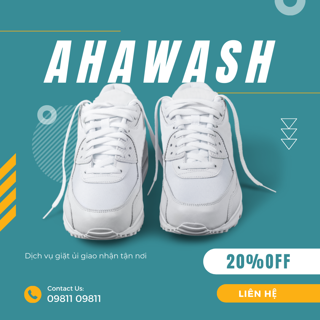 Mẹo vệ sinh giày sneaker chuẩn tiệm Ahawash