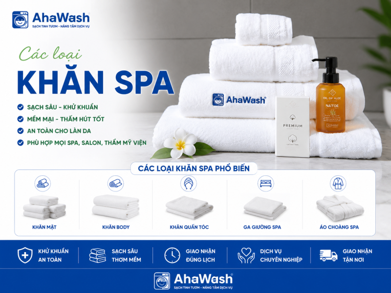 Cách Phân Loại Khăn Mặt, Khăn Body Và Ga Giường Spa Trước Khi Giặt Đúng Chuẩn